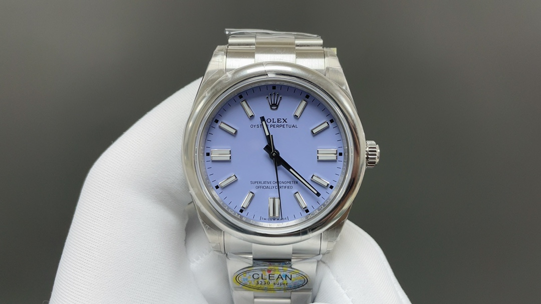Rolex Oyster Perpetual 41MM 1:1 Best Edition Purple Dial