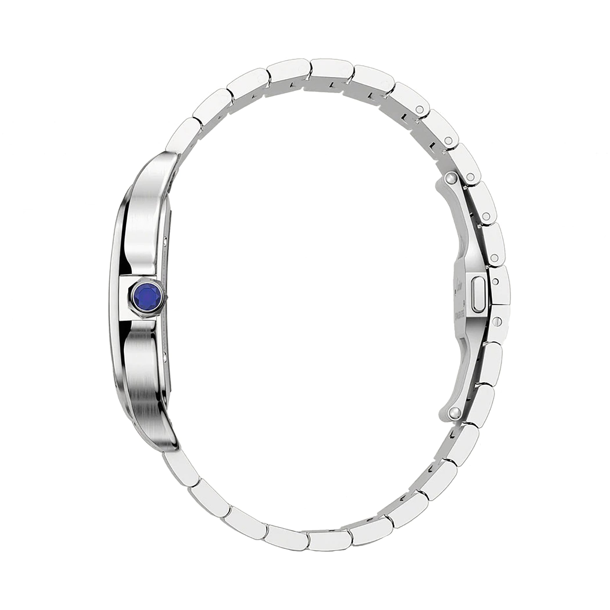 Santos De Cartier Watch, Large Model, Hand-Wound Mechanical Movement, Steel WHSA0015