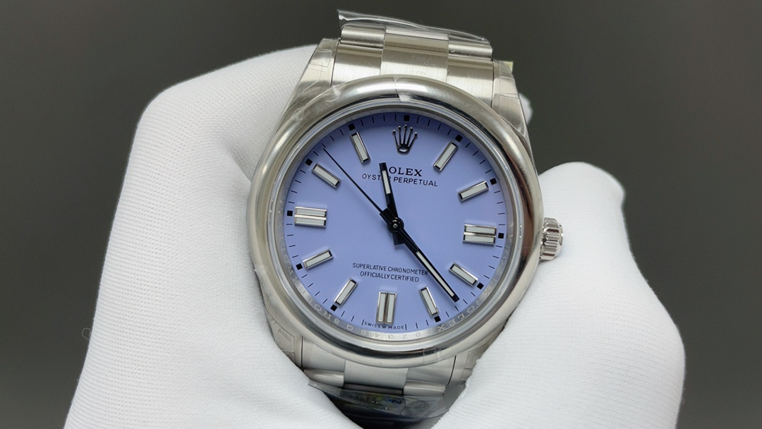 Rolex Oyster Perpetual 41MM 1:1 Best Edition Purple Dial