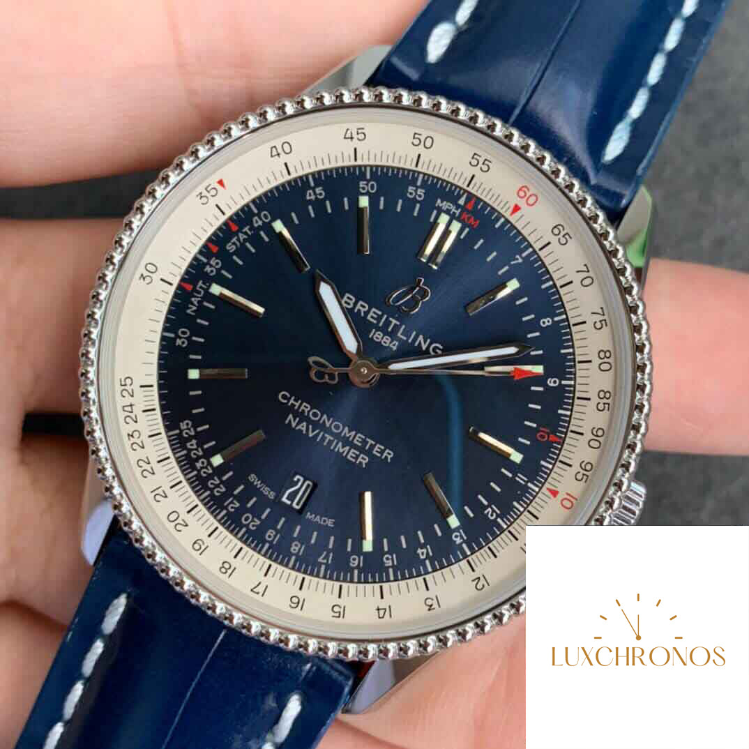 Breitling Navitimer 1 A17326211C1P3 1:1 Best Edition V7 Factory Blue Dial