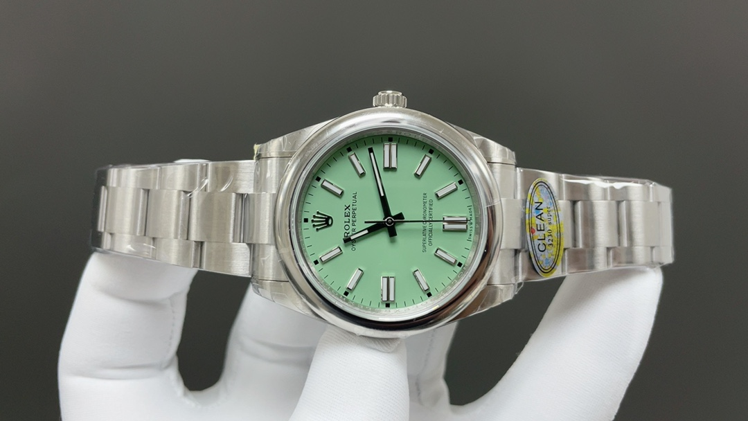 Rolex Oyster Perpetual 41MM 1:1 Best Edition Green Dial
