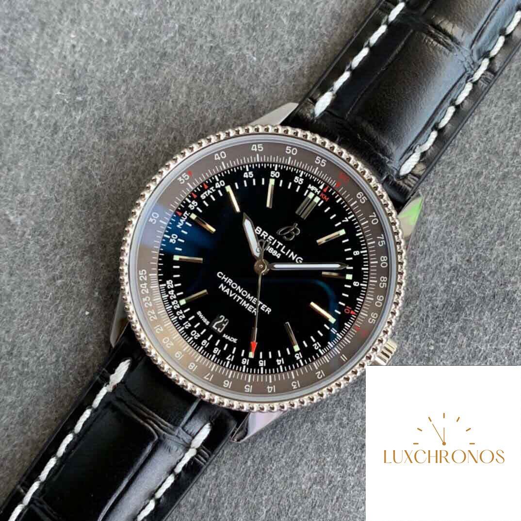 Breitling Navitimer 1 1:1 Best Edition V7 Factory Black Dial