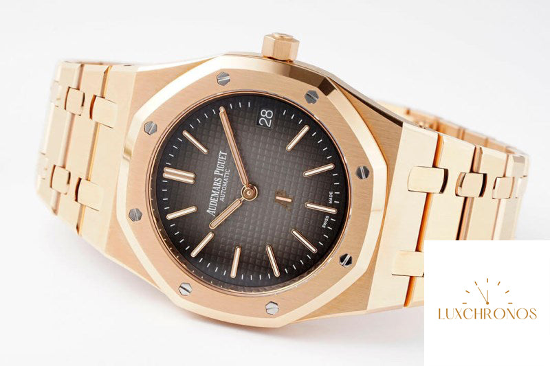 Replica Audemars Piguet Royal Oak 16202OR.OO.1240OR.01 1:1 Best Edition ZF Factory Gray Dial