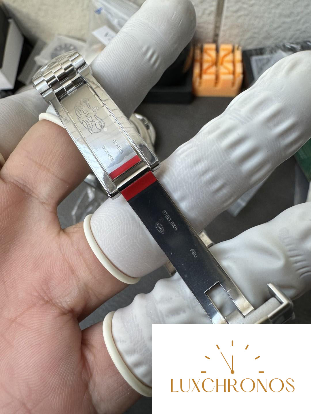 Clean Factory Datejust 36mm M126284RBR-0011 MOP Dial with Diamond Hour Markers Diamonds set Bezel 3235 Caliber Jubilee Bracelet