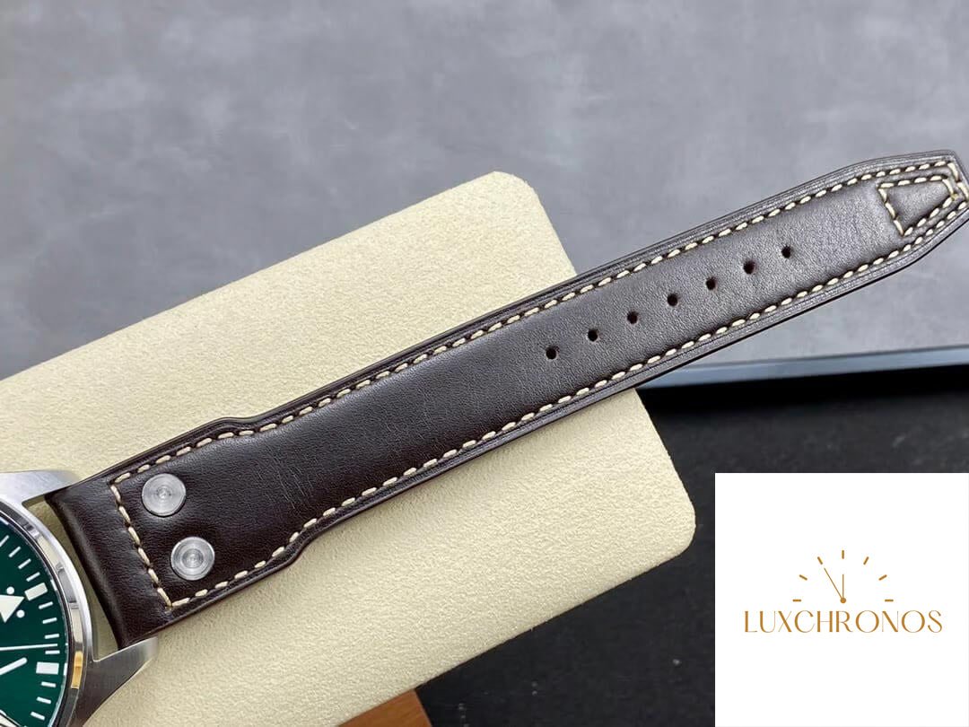 IWC Pilot IW501015 1:1 Best Edition AZ Factory Green Dial Actual Photos