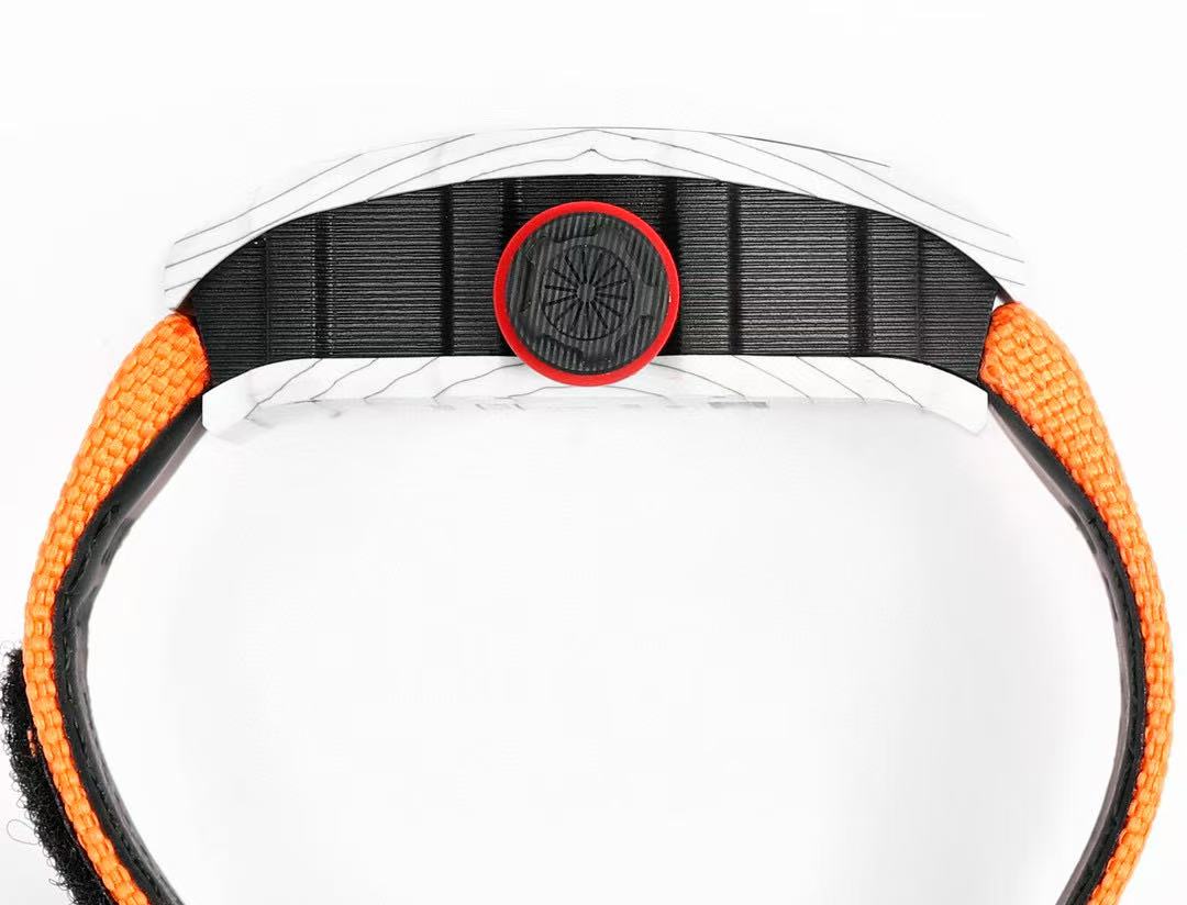 Richard Mille RM27-02 1:1 Best Version RM Factory Skeleton Tourbillon Orange Strap