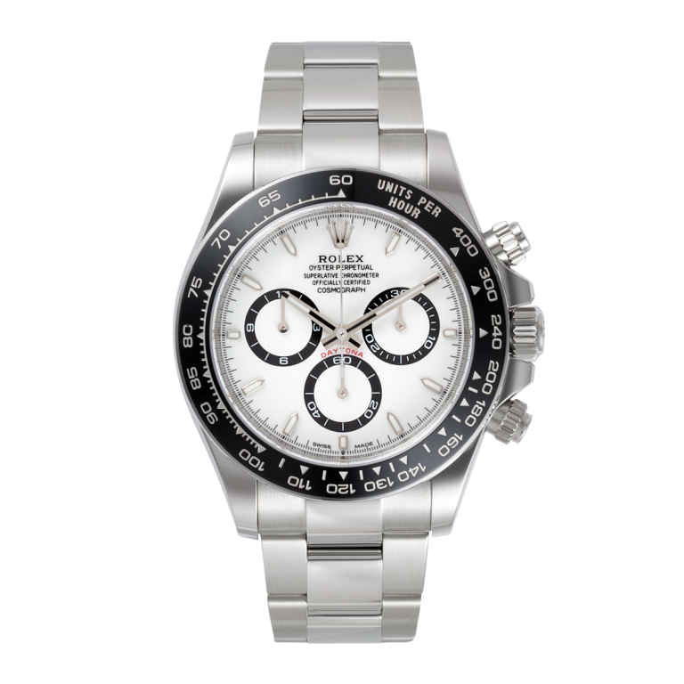 Daytona Stainless Steel White Dial "Panda"