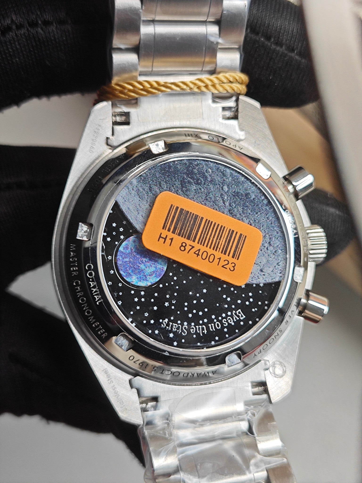 SPEEDMASTERANNIVERSARY SERIES-42 MM, STEEL ON COATED NYLON FABRIC STRAP