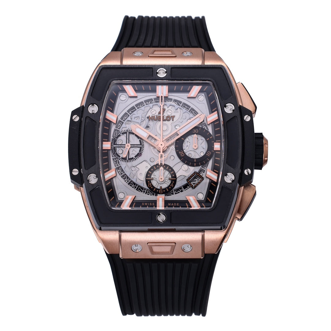 Hublot Big Bang Titanium 641.OM.0183.LR 1:1 Best Editon BBF Factory Rose Gold Grey Dial Black