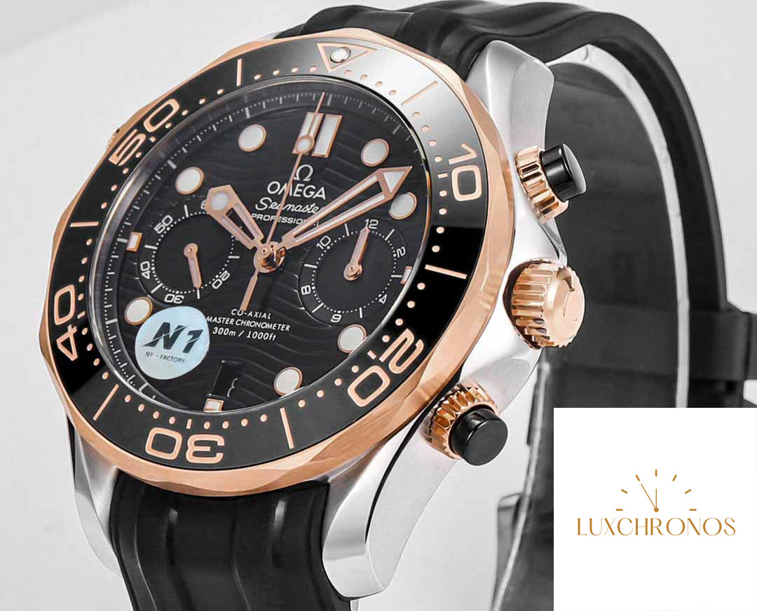 Omega Seamaster 210.20.44.51.01.001 Co‑Axial Master 44 mm 1:1 Best Edition N1 Factory Rubber Strap