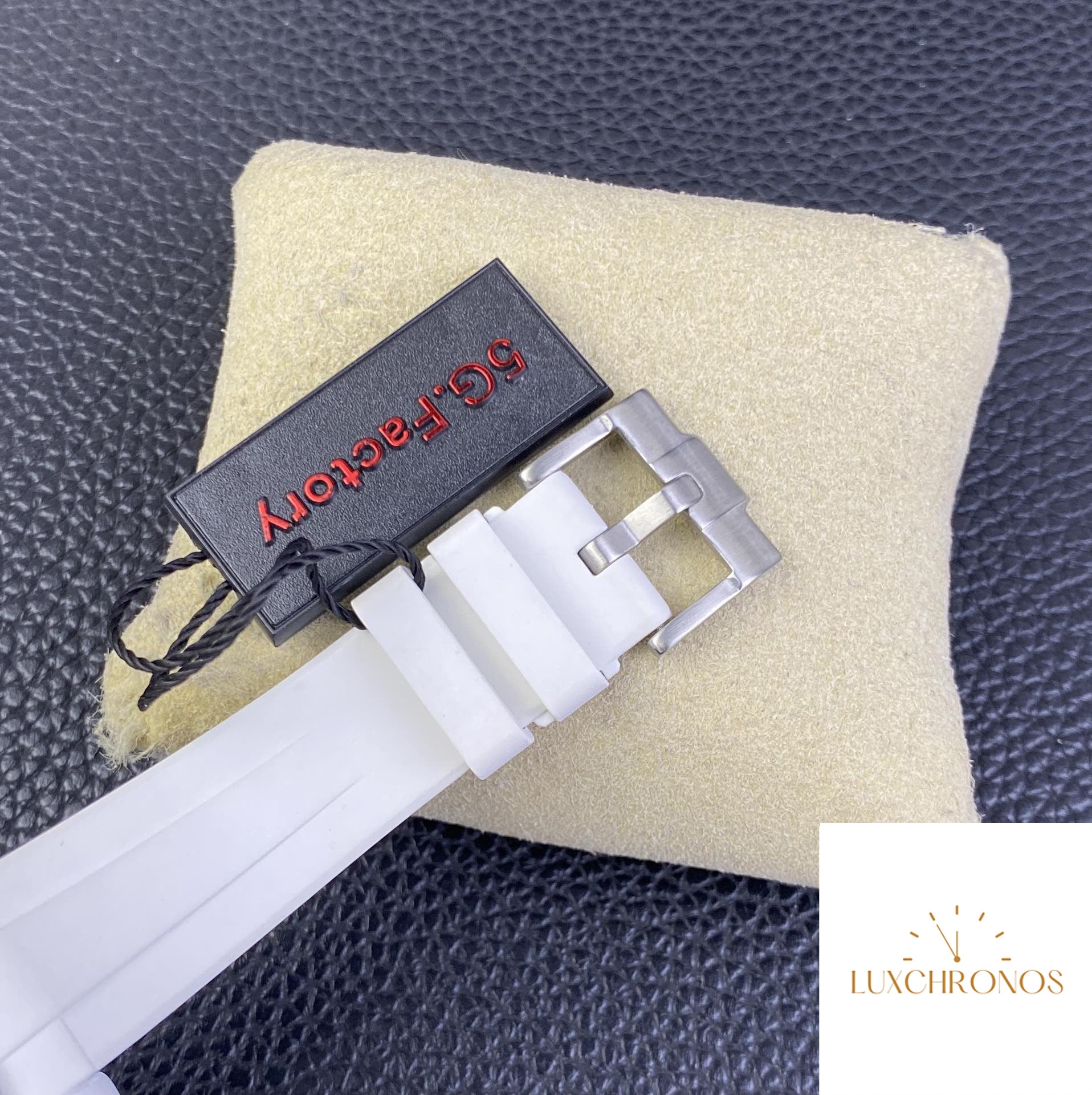 Rolex Daytona White Ceramic Rubber Strap Series