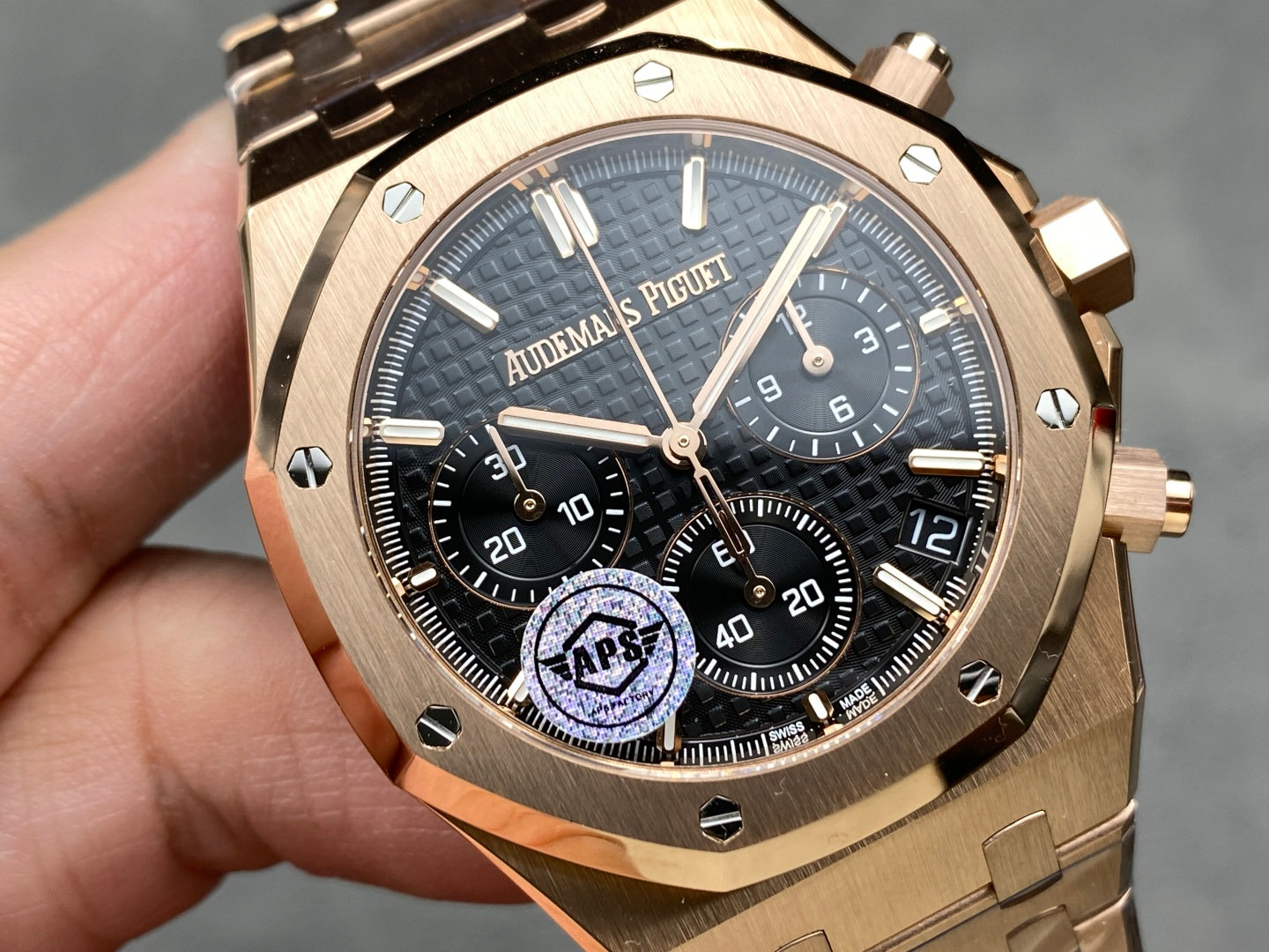 APS factory Audemars Piguet 26240 4401 integrated timing movement 41mm