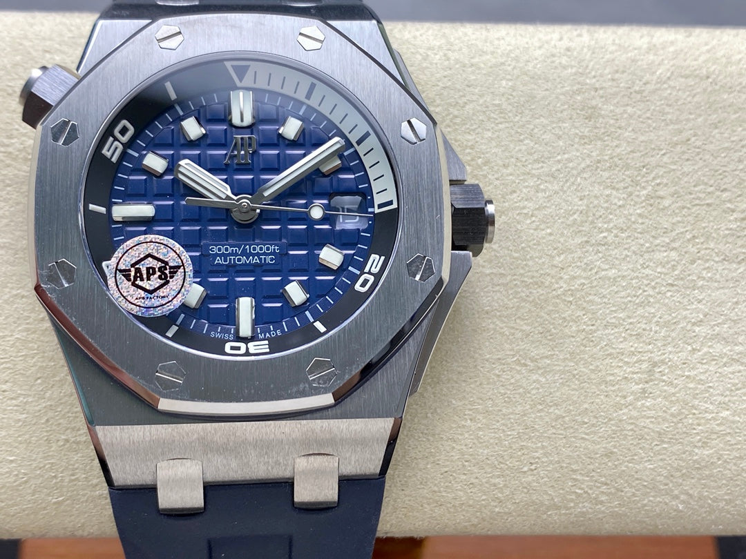 APS Audemars Piguet 15720st is equipped with a new custom all-in-one machine cal.4308 movement 42mm