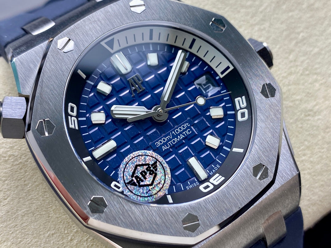 APS Audemars Piguet 15720st is equipped with a new custom all-in-one machine cal.4308 movement 42mm