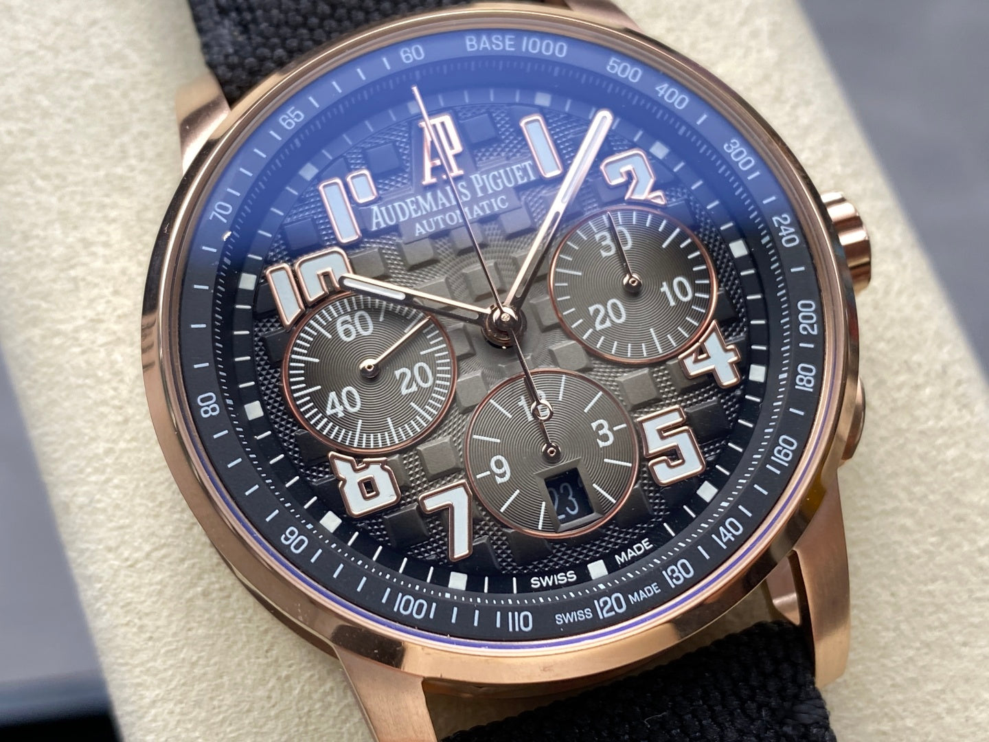 AP Audemars Piguet Code Royal Oak 26048 Offshore 41mm Timing Mechanical Watch