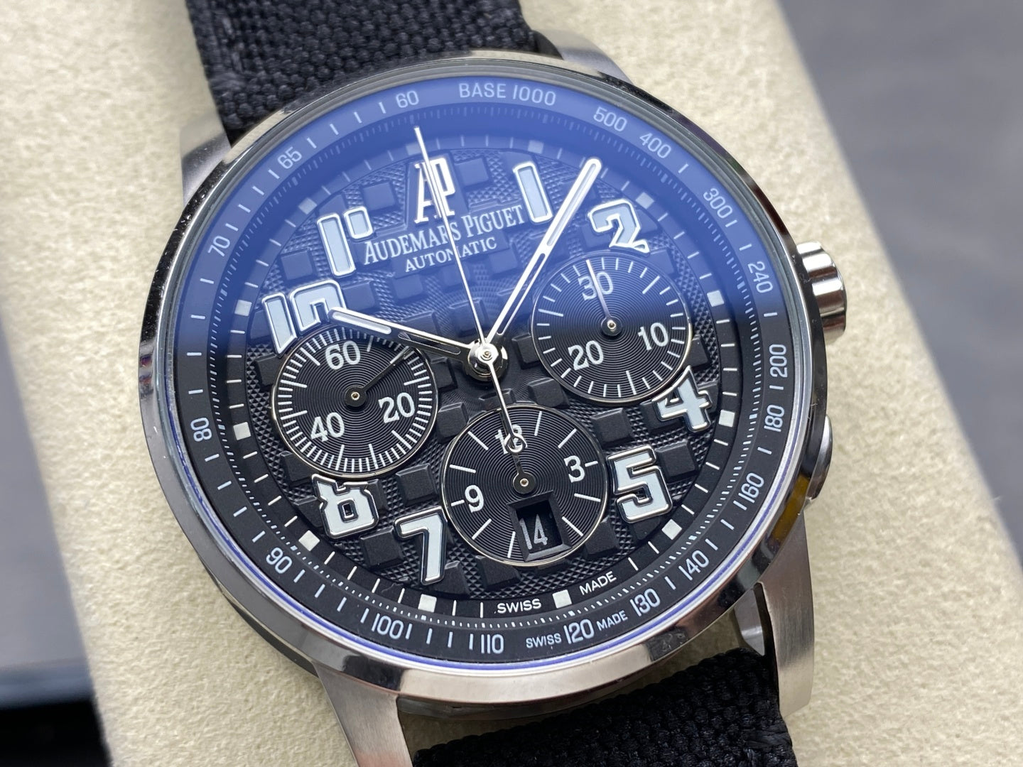 AP Audemars Piguet Code Royal Oak 26048 Offshore 41mm Timing Mechanical Watch