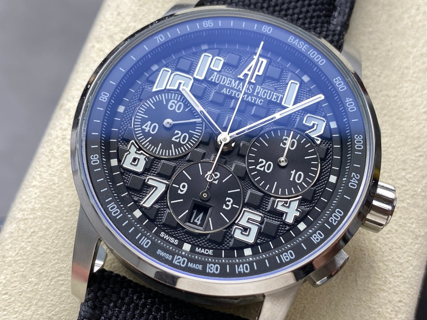 AP Audemars Piguet Code Royal Oak 26048 Offshore 41mm Timing Mechanical Watch