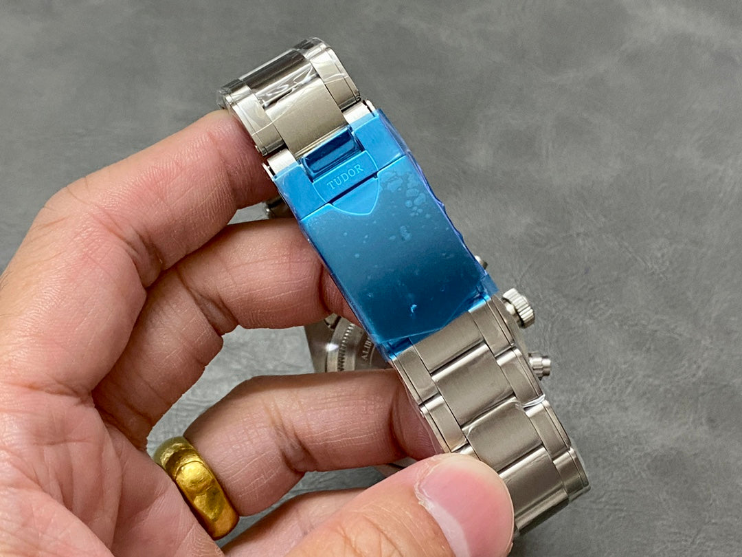 TW Tudor latest Black Bay Chrono stainless steel watch