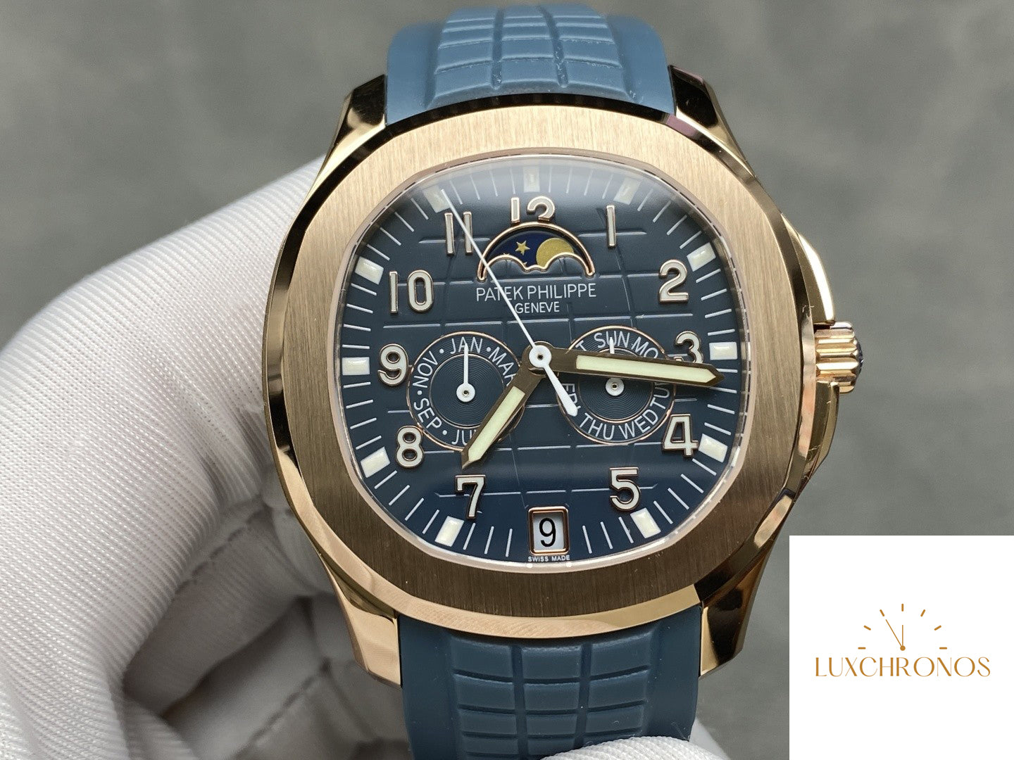 Patek Philippe Aquanaut series launches its first convenient and practical complex function wristwatch 5261R-39.9MM