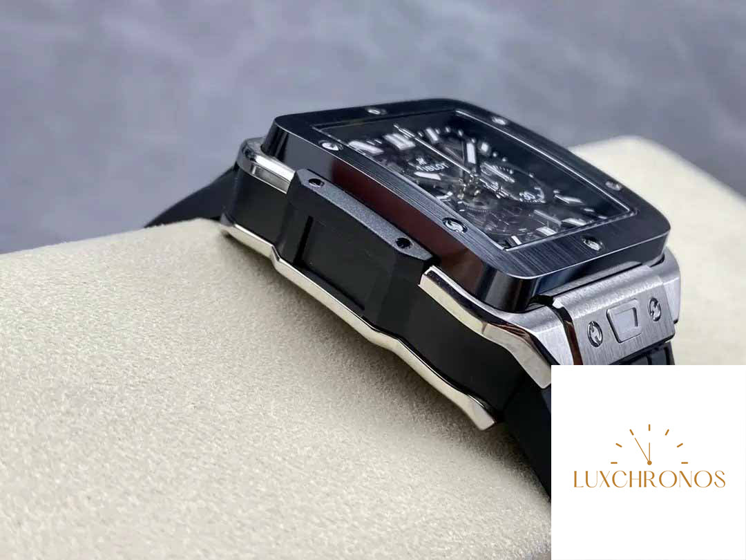 Hublot SQUARE BANG UNICO 821.NM.0170.RX 1:1 Best Edition BBF Factory Black Bezel