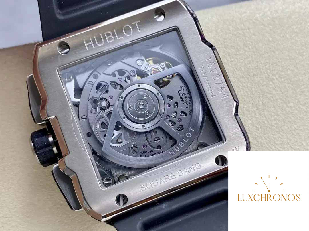 Hublot SQUARE BANG UNICO 821.NM.0170.RX 1:1 Best Edition BBF Factory Black Bezel