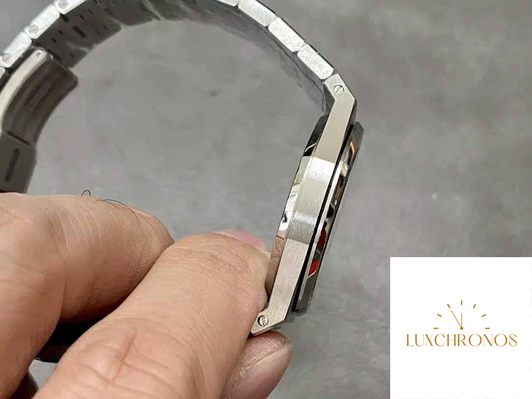 Audemars Piguet 67651 Quartz 33mm 1:1 Best Edition ZF Factory Black Dial Silver Case