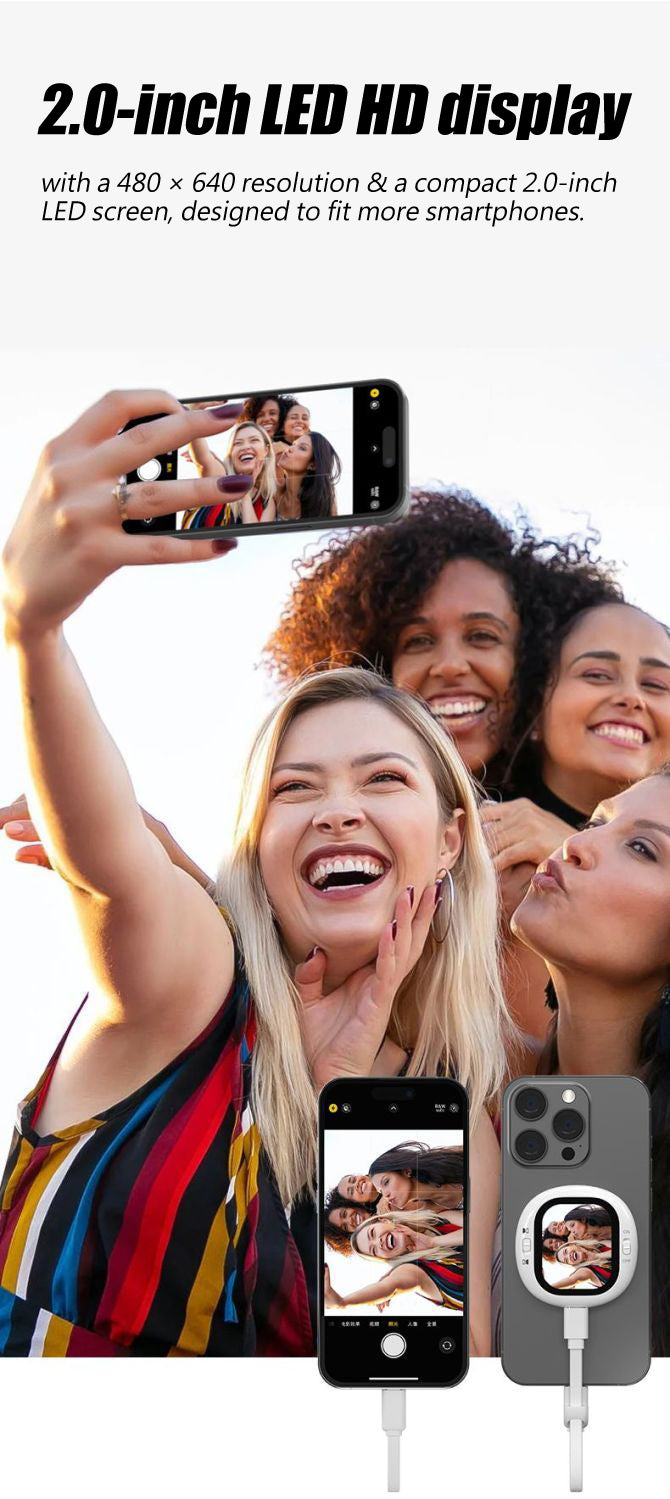 BackCam Selfie Screen