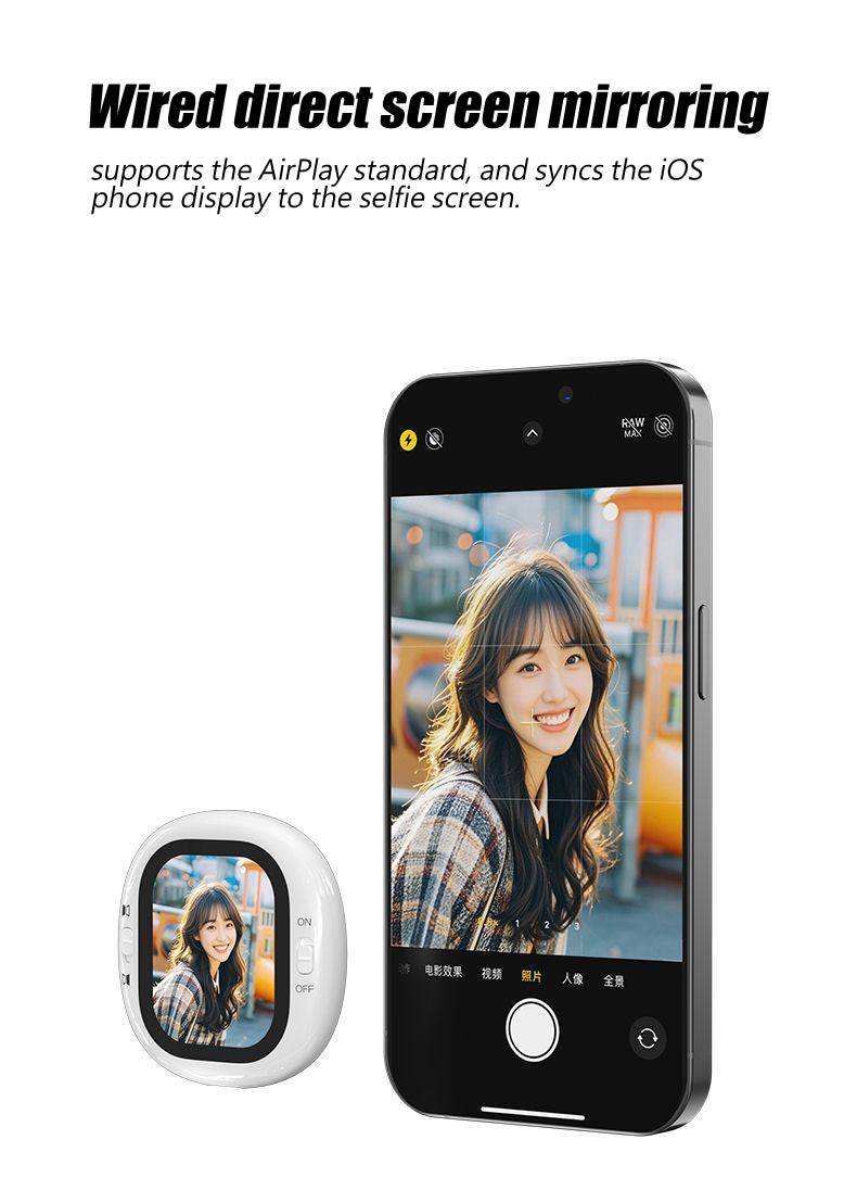 BackCam Selfie Screen