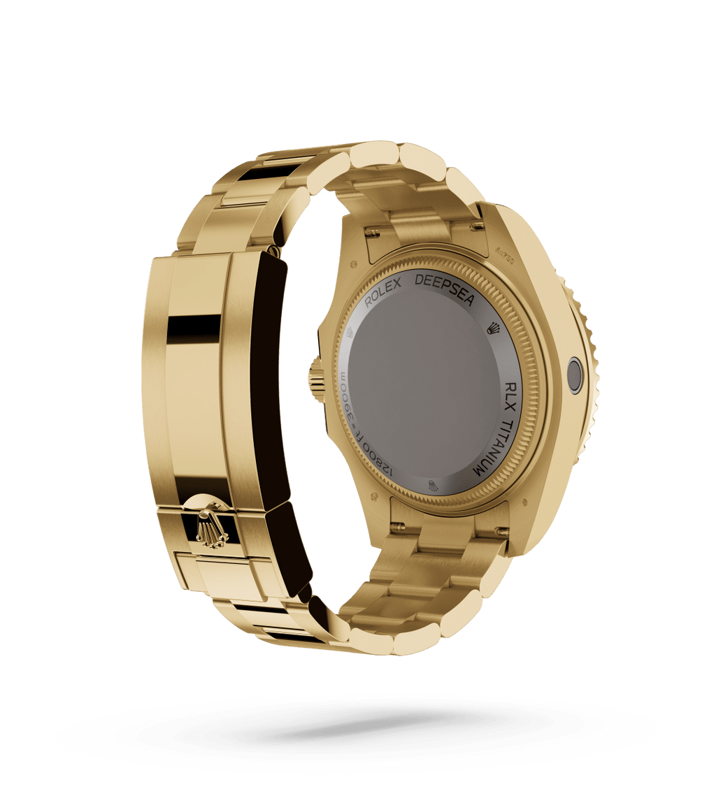 Deepsea Oyster, 44 mm, yellow gold