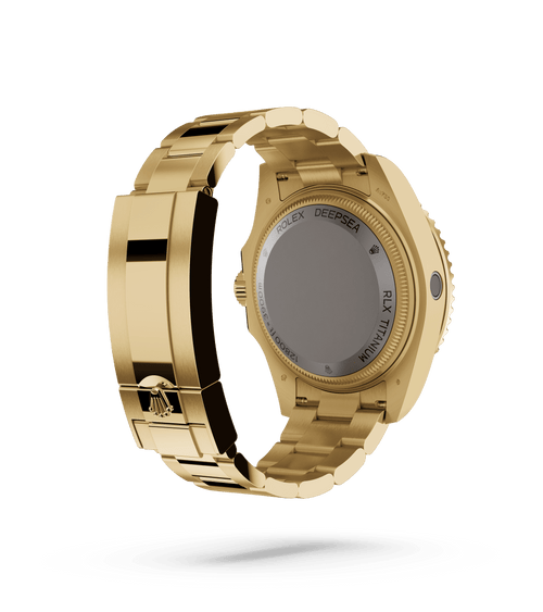 Deepsea Oyster, 44 mm, yellow gold