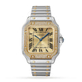 Santos De Cartier Medium Model, Mechanical Movement With Automatic Winding