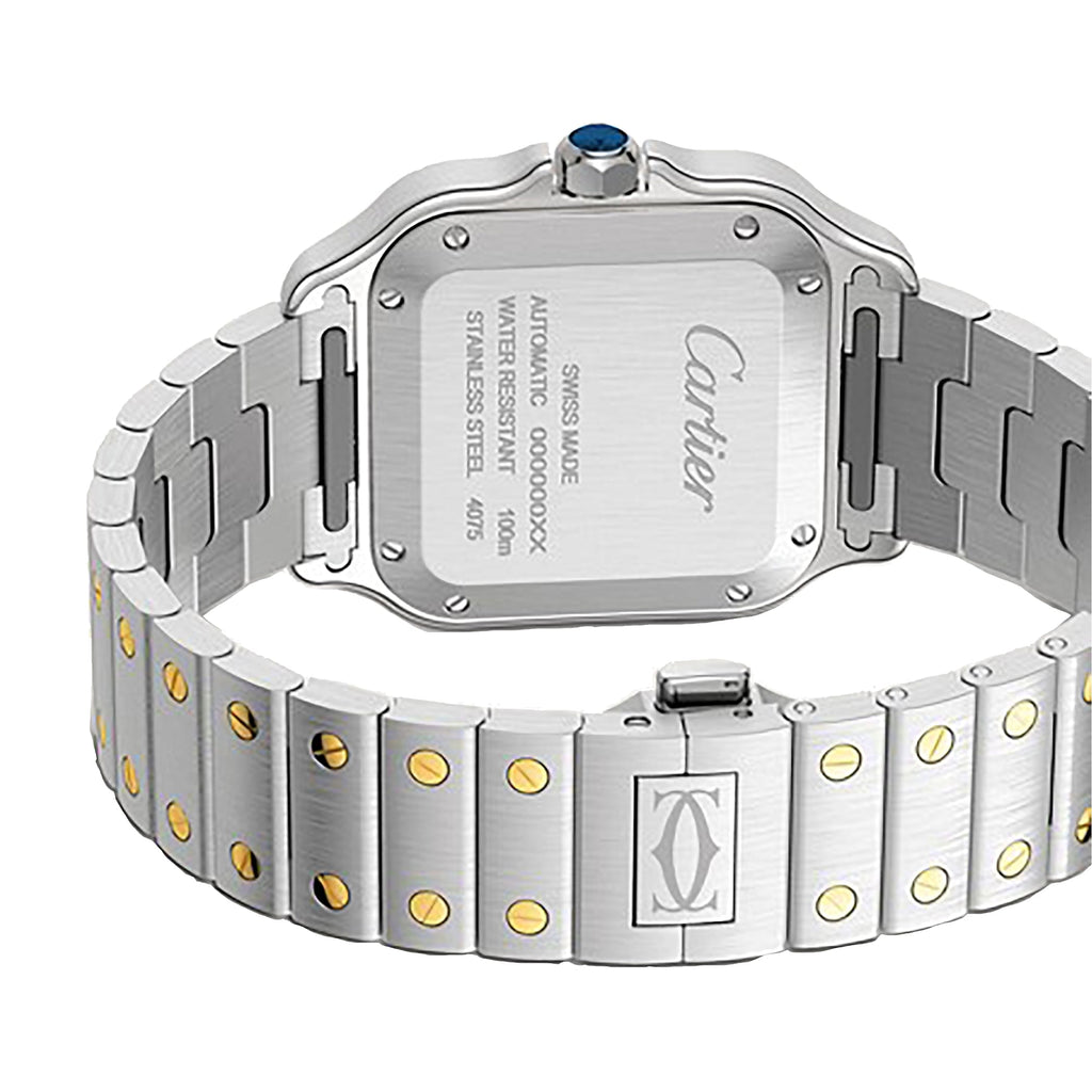 Santos De Cartier Medium Model, Mechanical Movement With Automatic Winding