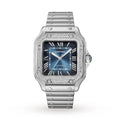 Santos De Cartier Watch, Medium Model, Mechanical Movement With Automatic Winding