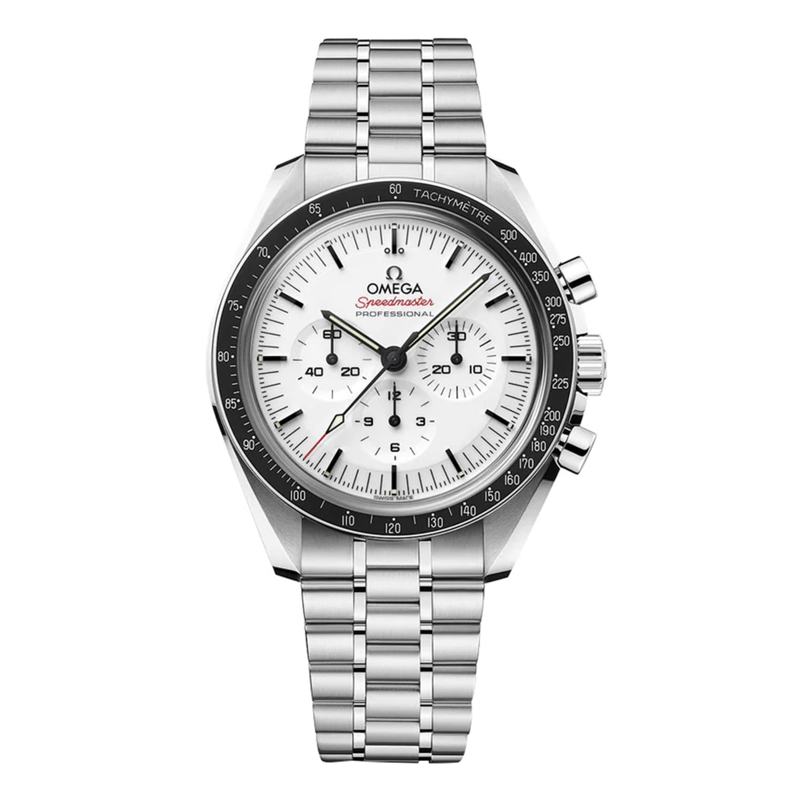 Speedmaster Moonwatch Professional 42mm Mens Watch White