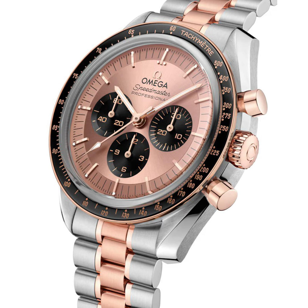 Speedmaster Moonwatch Professional 42mm Mens Watch Sedna Gold