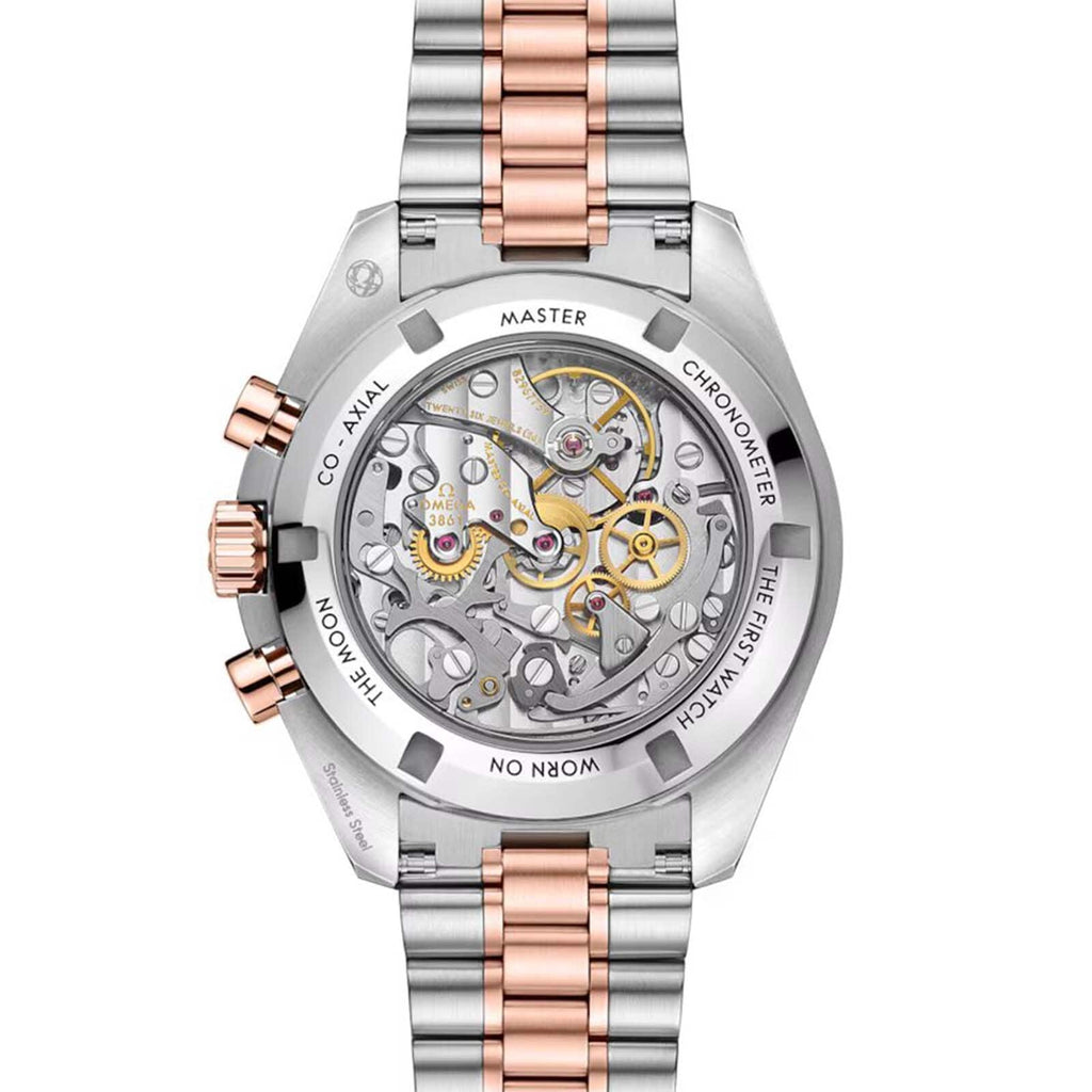 Speedmaster Moonwatch Professional 42mm Mens Watch Sedna Gold