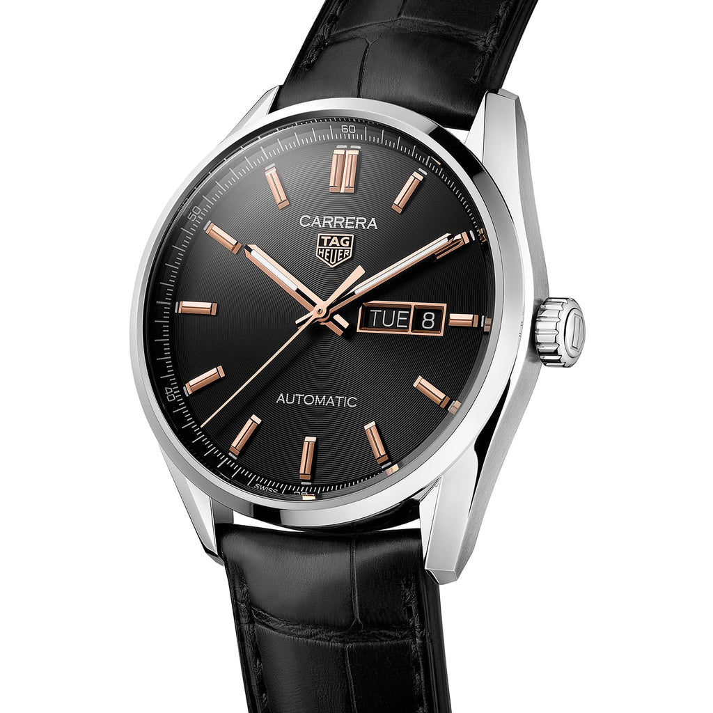 Carrera Three - Hand Automatic Mens 41mm Watch