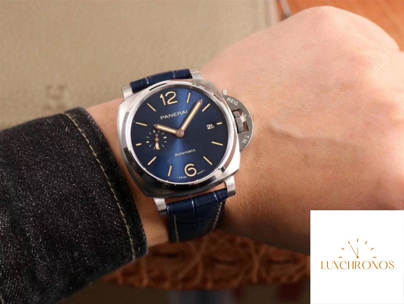Replica Panerai Luminor Due PAM00927 1:1 Best Edition VS Factory Blue Dial Swiss P9000
