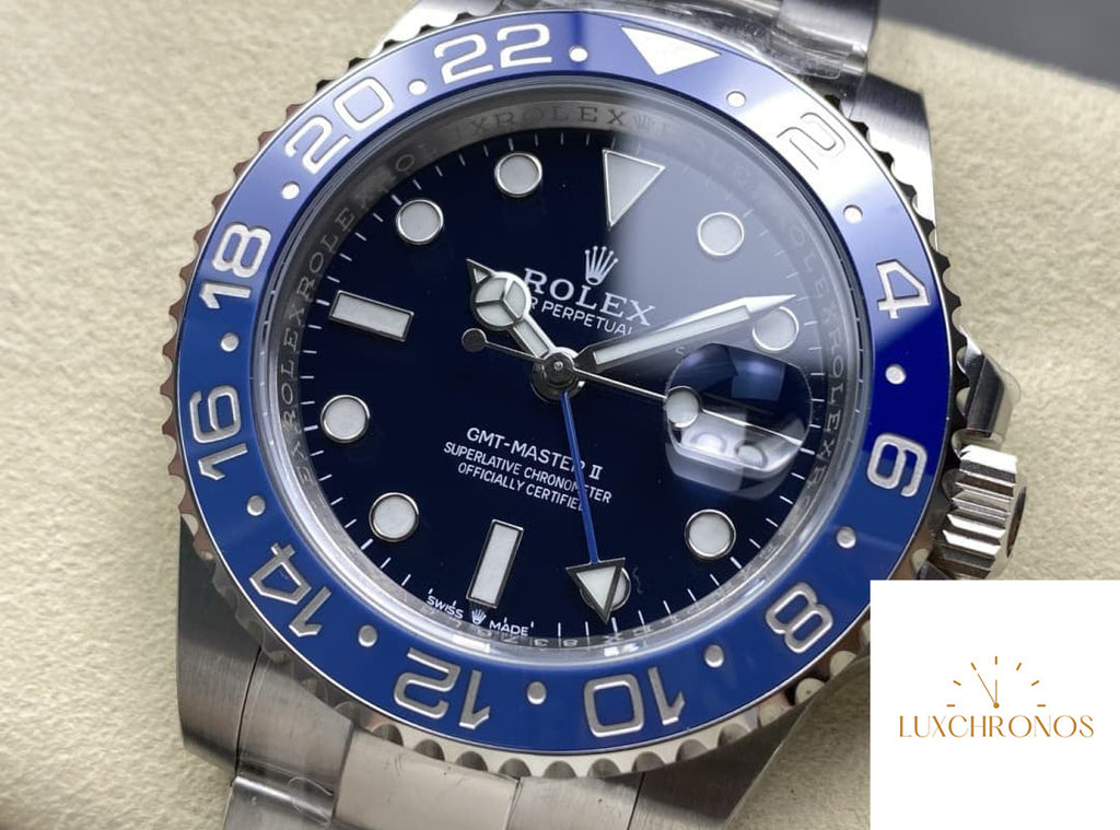 Replica Rolex GMT Master M126719 1:1 Best Edition AR Factory Blue Bezel