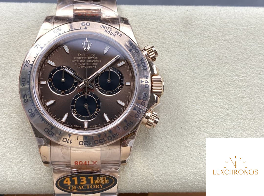 Replica Rolex Daytona 126505-0005 1:1 Best Version QF Factory Rose Gold
