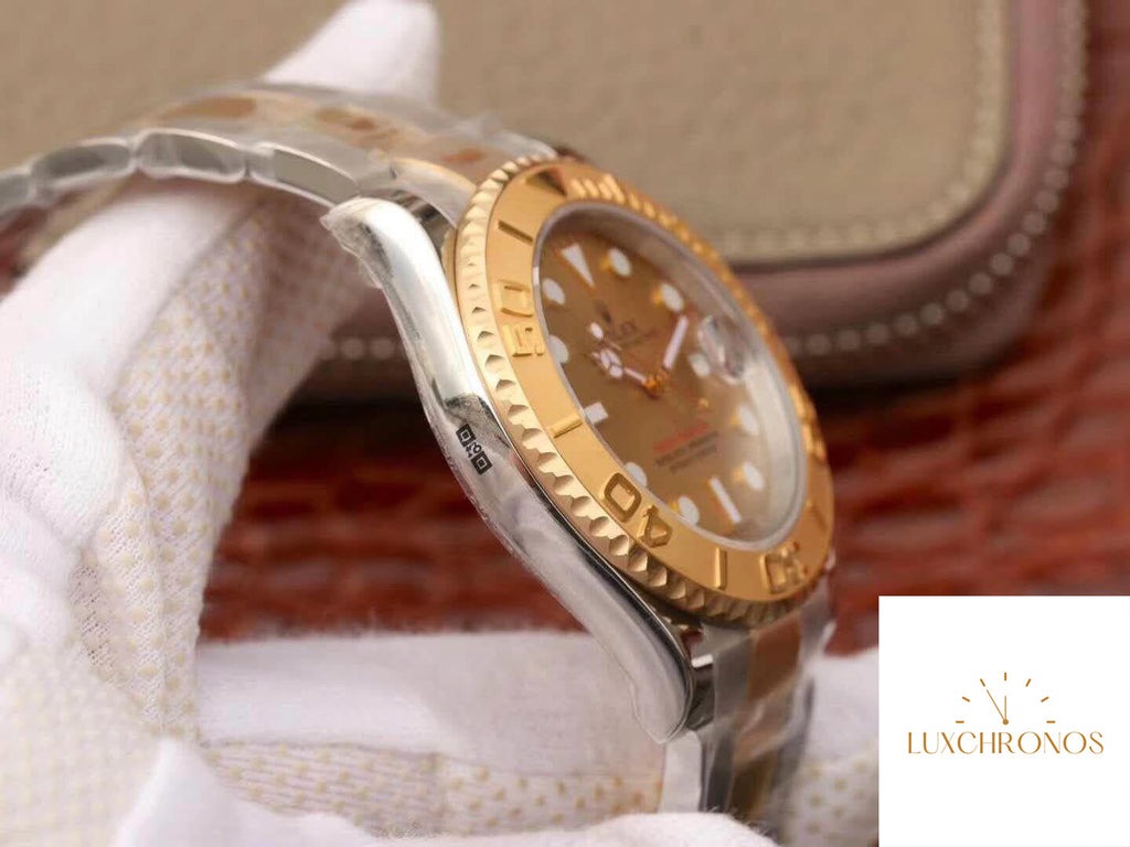 Rolex Yacht-Master 16623 1:1 Best Edition Gold Dial Gold Wrapped
