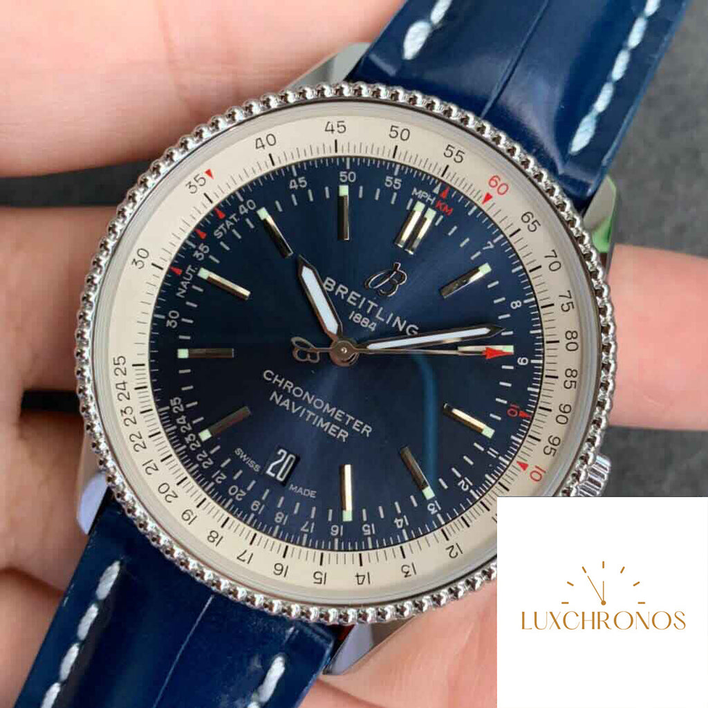 Breitling Navitimer 1 A17326211C1P3 1:1 Best Edition V7 Factory Blue Dial