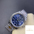 Replica Rolex Sky Dweller M336934-0006 1:1 Best Edition Noob Factory V2 Blue Dial