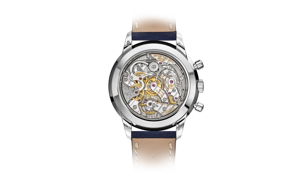 Complications Chronograph White Gold Blue Dial