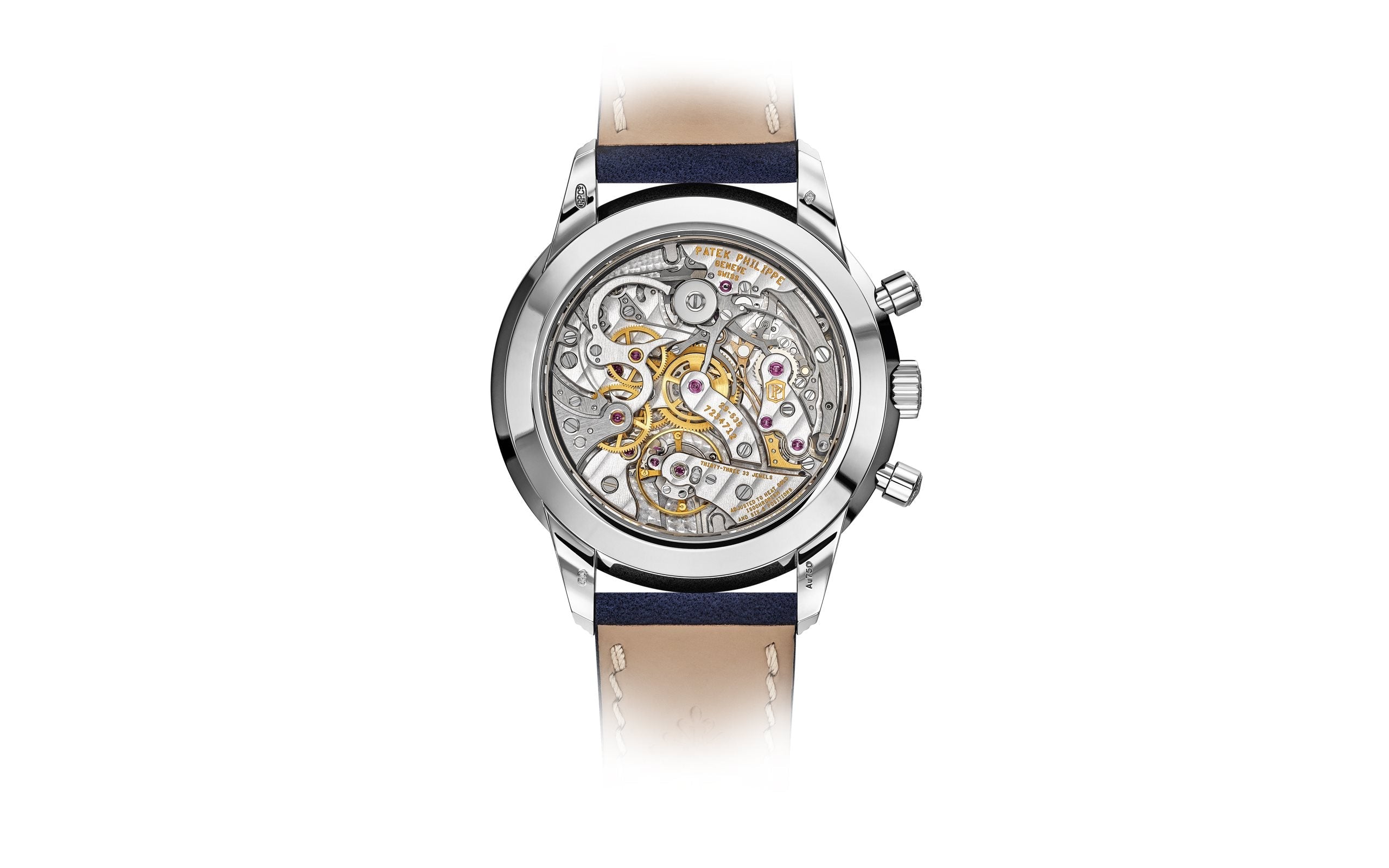 Complications Chronograph White Gold Blue Dial