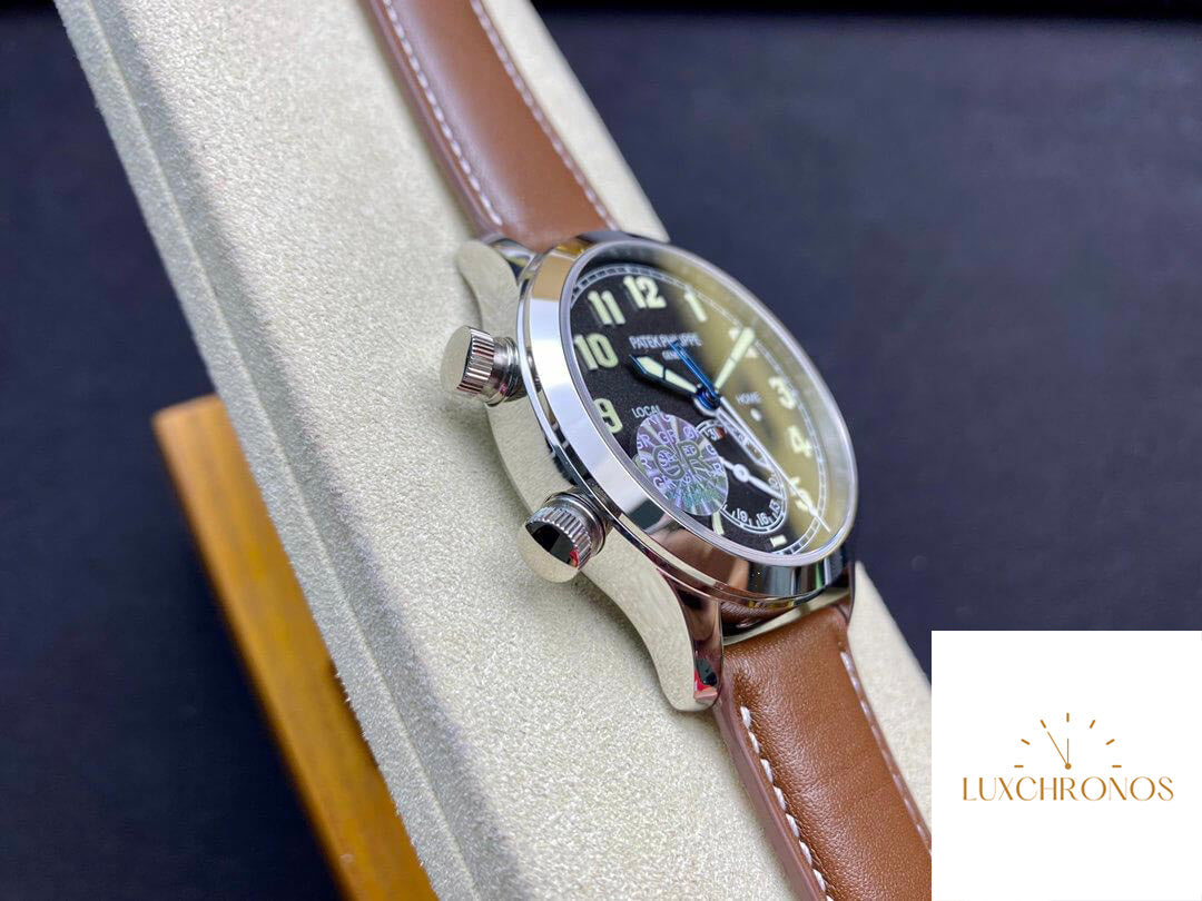 Patek Philippe Calatrava 5524G-001 1:1 Best Edition GR Factory V2 Brown Strap