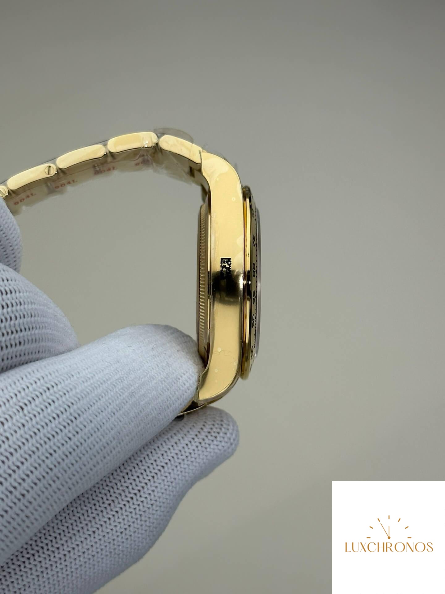 Clean Factory New All-Gold Fake Watches Rolex Daytona M126508-0001