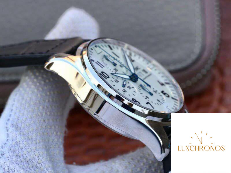 IWC Pilot Chronograph IW377725 ZF Factory 1:1 Best Edition Swiss ETA7750 Leather Watch Strap
