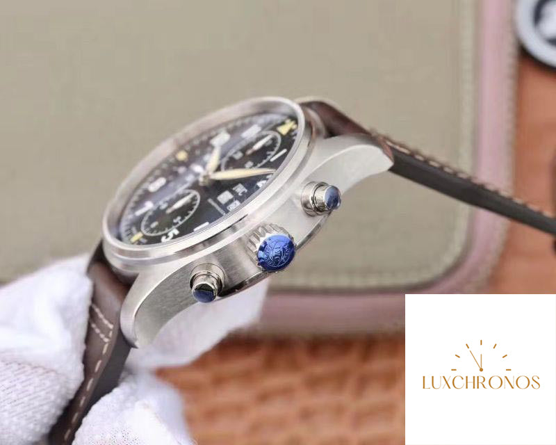 IWC Pilot IW387903 2019 New Spitfire Chronograph ZF Factory 1:1 Best Edition Stainless Steel Case Swiss ETA7750