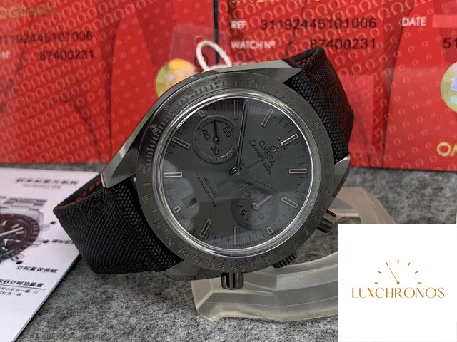 Omega Speedmaster 311.92.44.51.01.005 OM Factory 1:1 Best Edition Dark Side of the Moon Black Swiss ETA9300